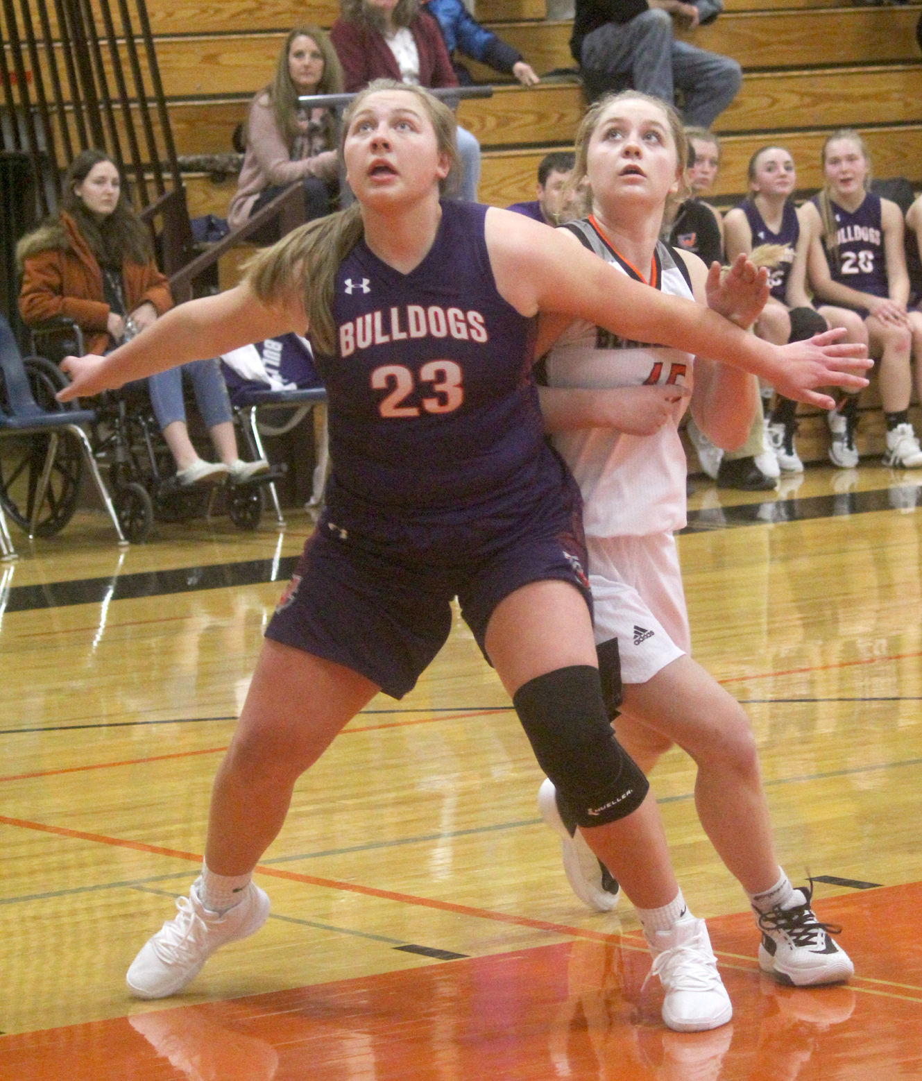 Chetek-Weyerhaeuser at Bloomer girls basketball 12-5-19